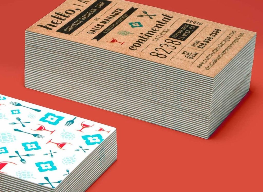 Triplex Card Edition — Lotus Realty custom print project