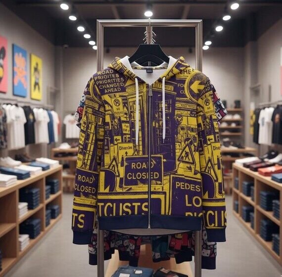 Zip-Up Hoodie Drop — Northwind Logistics custom print project